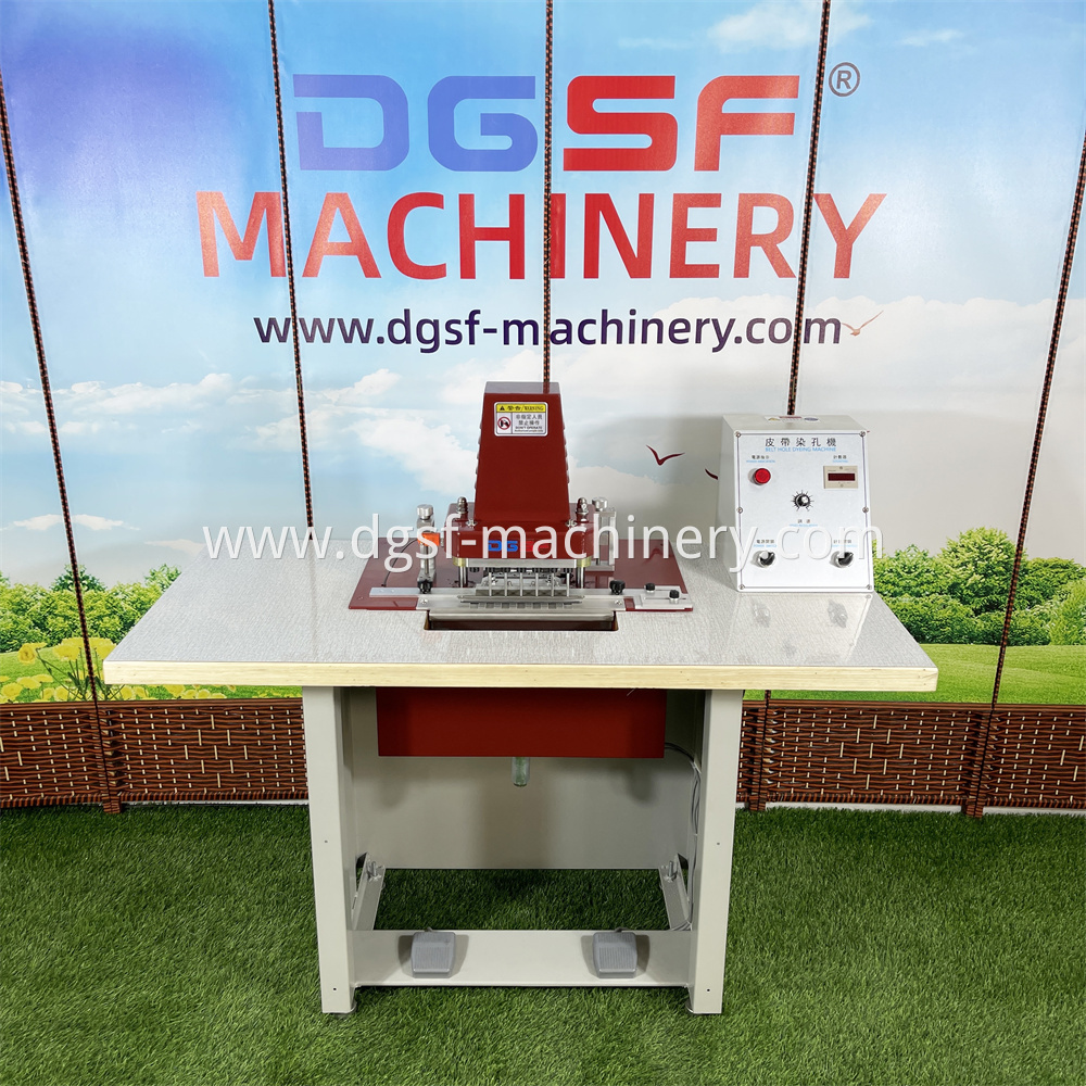 Leather Belt Dyeing Hole Machine 1 Jpg